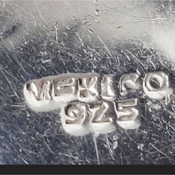 ARTISAN MEXICO 925 Silver Cat's Eye Pendant Jewelry - Picture 4 of 7